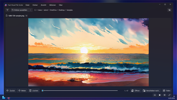 News: Fast Visual File Sorter App Screenshot